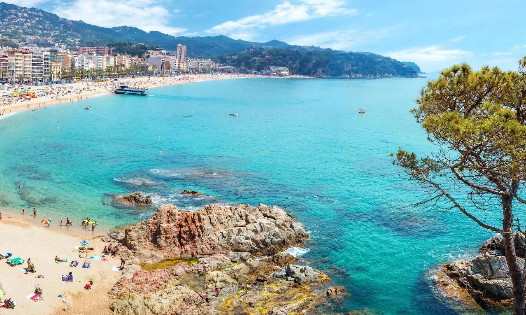 度假居 Villa Romana Con Preciosas Vistas Al Mar 滨海略雷特 西班牙