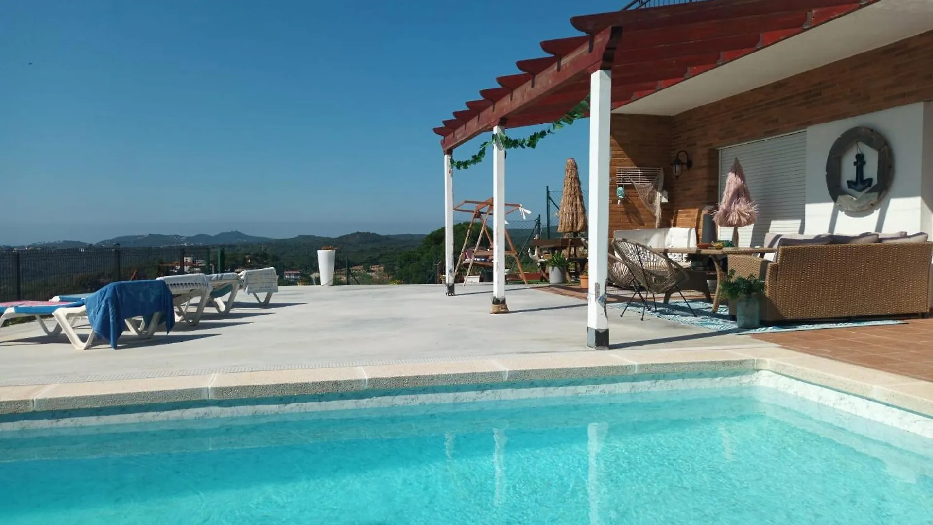 Villa Romana Con Preciosas Vistas Al Mar Lloret de Mar Spain